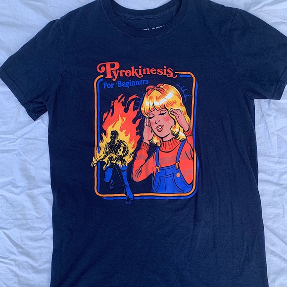 Pyrokinesis For Beginners T-Shirt - Picture 1 of 5